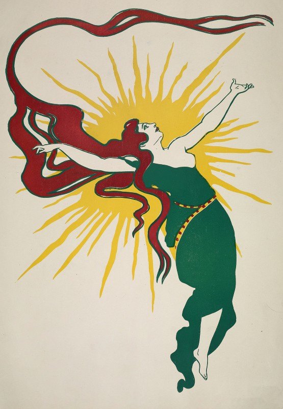 手臂伸展的女人`Womans with out~stretched arms (1893 ~ 1897)