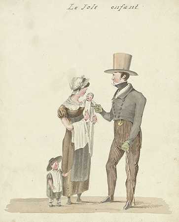 家族`Familiegroep (1811 ~ 1873) by Pieter van Loon
