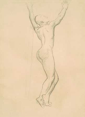 学习阿波罗和达芙妮`Study for Apollo and Daphne (c. 1918) by John Singer Sargent
