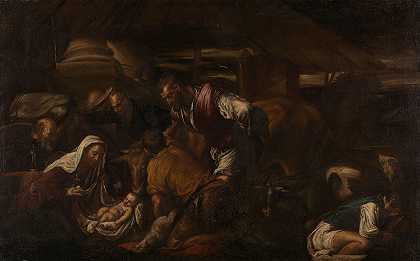 牧羊人的崇拜`The Adoration of the Shepherds (1600s)