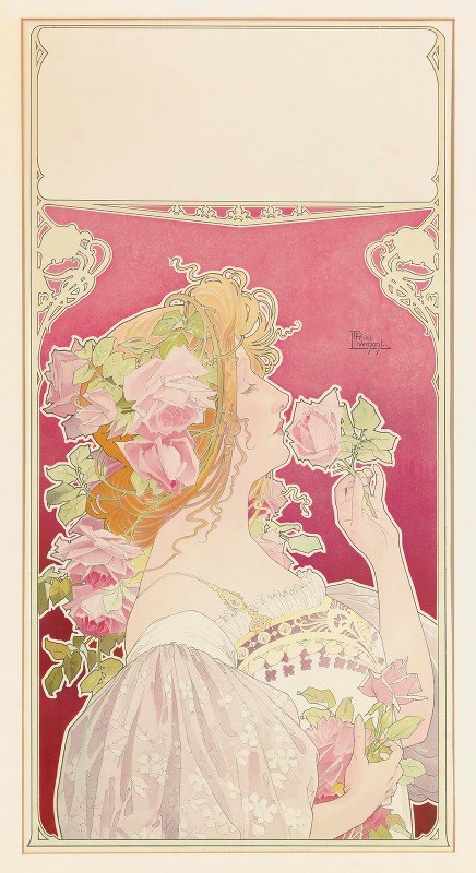 J、C.Boldoot科隆香水-阿姆斯特丹香水厂`J.C. Boldoot Eau de Cologne – Parfumerie Amsterdam (1899) by Henri Privat-Livemont