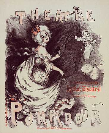 蓬帕杜剧院`Théâtre Pompadour (1900) by Emmanuel Barcet