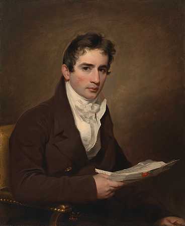 约翰·萨金特`John Sergeant (1811) by Thomas Sully