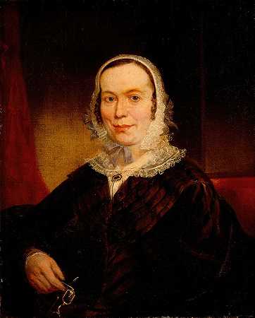一位不知名女士的肖像`Portrait of an Unknown Lady (late 1830s)
