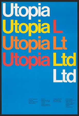 乌托邦有限公司`Utopia Ltd (1969) by Dietmar Winkler