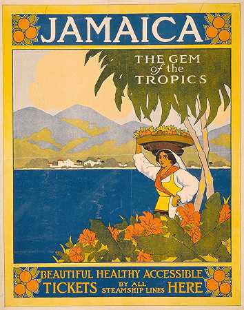 牙买加，热带的瑰宝`Jamaica, the gem of the tropics (1910)