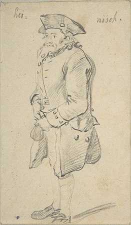 站立的人`Standing Man (late 18th–19th century) by Johann Christian Reinhart