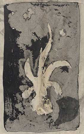 花（兰花）`Bloem (orchidee) (1874) by Carel Adolph Lion Cachet