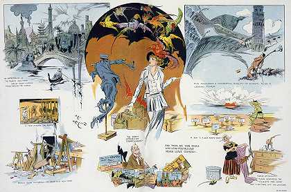 旅游印象`Travel impressions (1914) by Henry Mayer