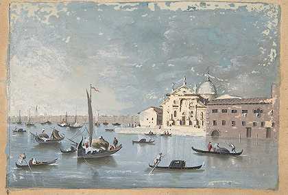 圣乔治马焦雷伊索拉`View of the Isola di San Giorgio Maggiore (1764–1835) by Giacomo Guardi