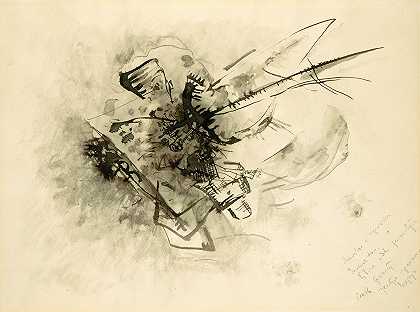 无标题`Untitled (1916) by Wassily Kandinsky