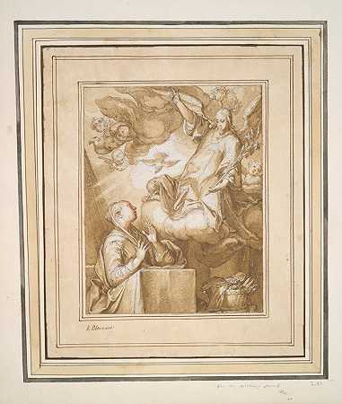 公告`The Annunciation (1610) by Abraham Bloemaert