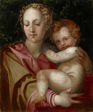 童贞女`Virgin with Child