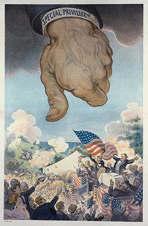 独立日`Independence day (1908) by Udo Keppler