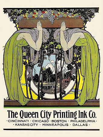 皇后城油墨公司`The Queen City Ink Co (1891)