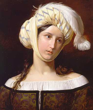 丽贝卡`Rebecca (1835) by Giuseppe Molteni