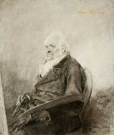 我的主人`Mon maître (1885) by Francisco Domingo Marqués