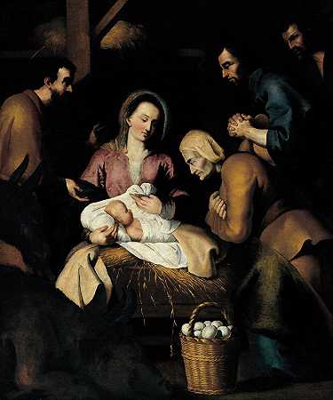 牧羊人的朝拜`Adoration of the Shepherds (1640)