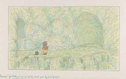 天堂，Jes比利安我，一个全世界最大的糖洞`Paradise, Jes Billy an me, an all the world great big caves of sugar (circa 1910) by Herbert Crowley