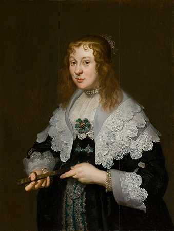阿利达·比克尔（1620-1702）`Alida Bicker (1620~1702) (1641) by Joachim Von Sandrart