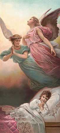 守护天使`Guardian angels (1892) by Knapp & Co.