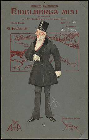 卢茨（第一幕）`Lutz (atto Io) (1907) by Pipein Gamba