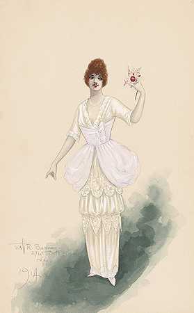 探戈女孩第二幕，30`Tango Girl; Act II, 30 (1914) by Will R. Barnes