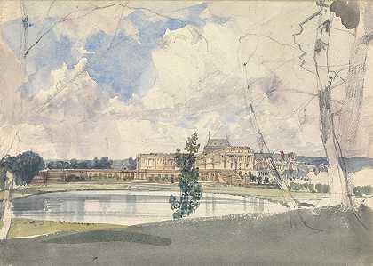 凡尔赛宫`Versailles (between 1831 and 1837) by Thomas Shotter Boys