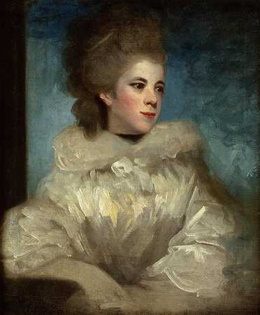 阿宾顿夫人肖像（1737-1815）`Portrait of Mrs. Abington (1737~1815) by Joshua Reynolds