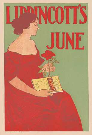 利平科特六月`Lippincotts June (ca. 1896) by Joseph Gould