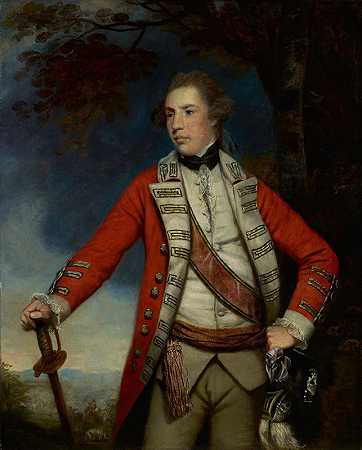 亚瑟·布莱克船长`Captain Arthur Blake (1769) by Sir Joshua Reynolds