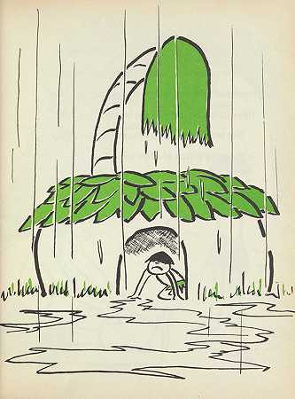 粘在泥里一个村庄、一种习俗和一个小男孩的故事`Stick~in~the~Mud; a tale of a village, a custom, and a little boy pl5 (1953) by Fred Ketchum