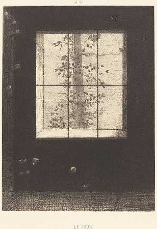 日（日）`Le Jour (Day) (1891) by Odilon Redon