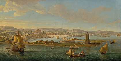 墨西拿港`The Port of Messina (1713) by Gaspar Van Wittel