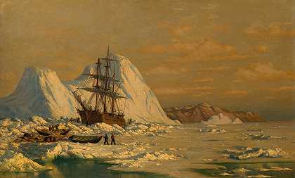 捕鲸事件`An Incident of Whaling by William Bradford