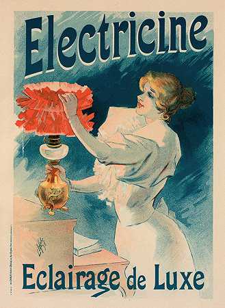电的`Électricine (1897) by Lucien Lefèvre