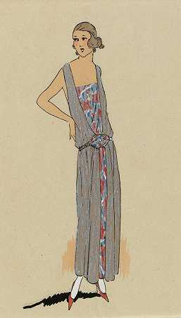 克里克。今晚，这件衣服。。。`CRICRI. – Pour le soir, cette robe… (1923)