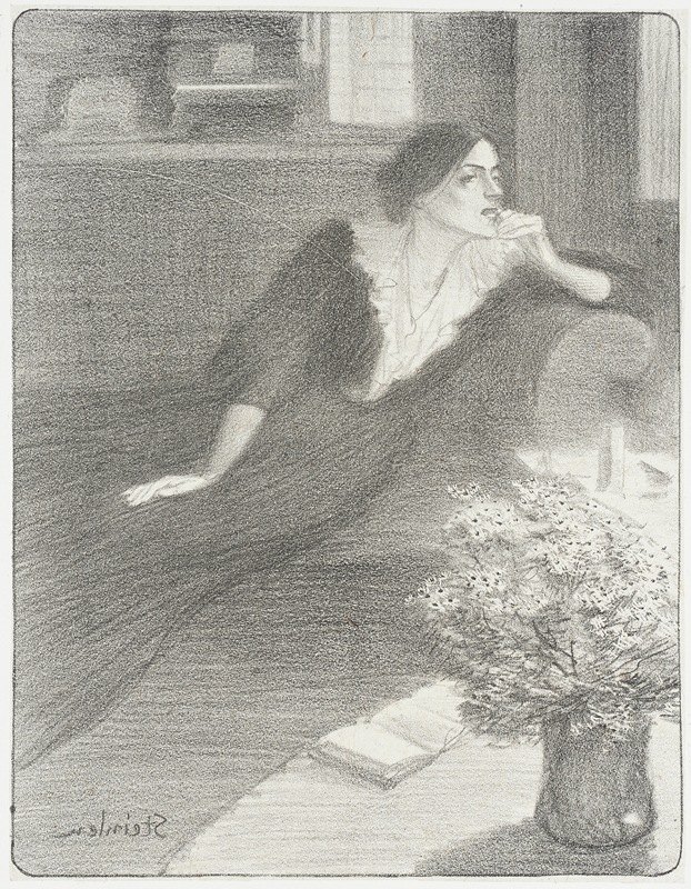 女人的歌`Chansons De Femmes (1897) by Théophile Alexandre Steinlen