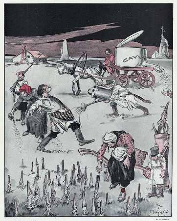旅行。二、 阿斯特拉罕的鲟鱼产业——播种鱼子酱`Travelies. II, The sturgeon industry in Astrakhan – sowing caviar by Henry Mayer