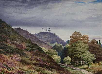 科夫顿山`Cofton Hill (1850~1880) by Elijah Walton