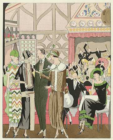艺术品味美，《女性优雅》，1924年1月，第41期，第4年，第13页`Art – Goût – Beauté, Feuillets de l élégance féminine, Janvier 1924, No. 41, 4e Année, p. 13 (1924)