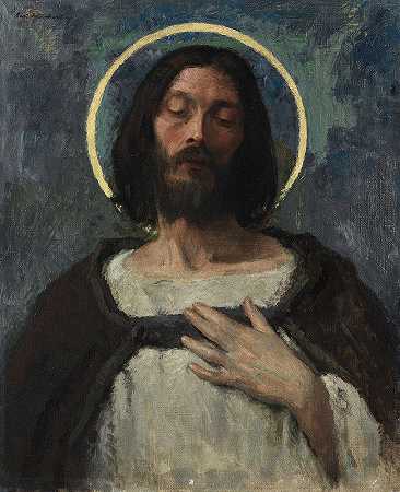 基督`Christ (c. 1905) by Gari Melchers