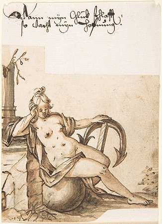 希望`Hope (1604–54) by Hans Ulrich Jegli