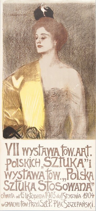七、波兰艺术家协会展览第039条`VII Wystawa Towarzystwa Artystów Polskich Sztuka (1904) by Teodor Axentowicz