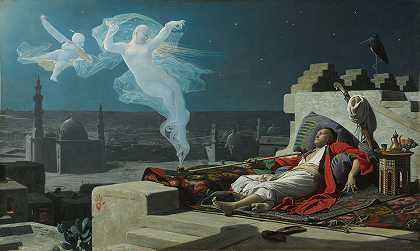太监s梦`A Eunuchs Dream (1874) by Jean Lecomte du Nouÿ