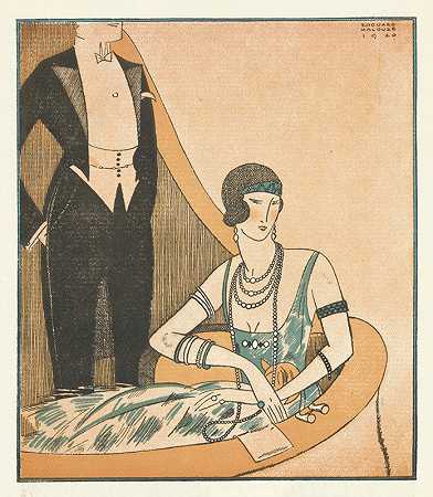 乔利尔·詹尼希`advertentie A. Janesich, joallier (1920) by Edouard Halouze