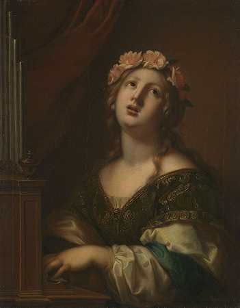 圣塞西利亚`Saint Cecilia (ca 1800)