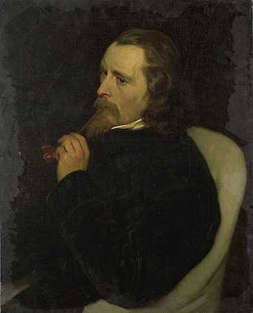 纪尧姆·安妮·范德布鲁根（1812-1811），画家`Guillaume Anne van der Brugghen (1812~91), Painter (1857) by Jaroslav Cermak