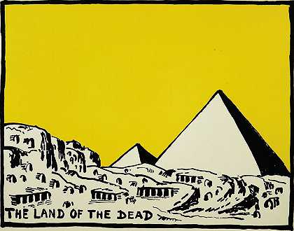 亡灵之地`The land of the dead (1920) by Hendrik Willem Van Loon