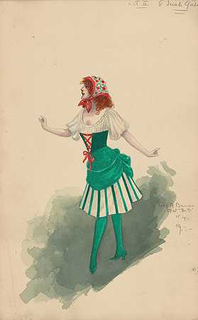 第二幕8爱尔兰女孩`Act II~8 Irish Girls (1913) by Will R. Barnes